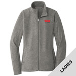 L235 - P274-Robotics Logo - EMB - Ladies Microfleece Full-Zip Jacket