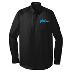 W100 - P274E006 - EMB - Long Sleeve Poplin Shirt