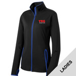 LST853 - P274-Robotics Logo - EMB - Ladies Wicking Full Zip Jacket