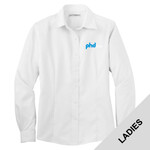 L638 - P274E006 - EMB - Ladies Non-Iron Twill Shirt