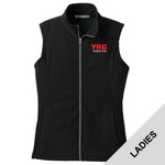 L226 - P274-Robotics Logo - EMB - Ladies Microfleece Vest